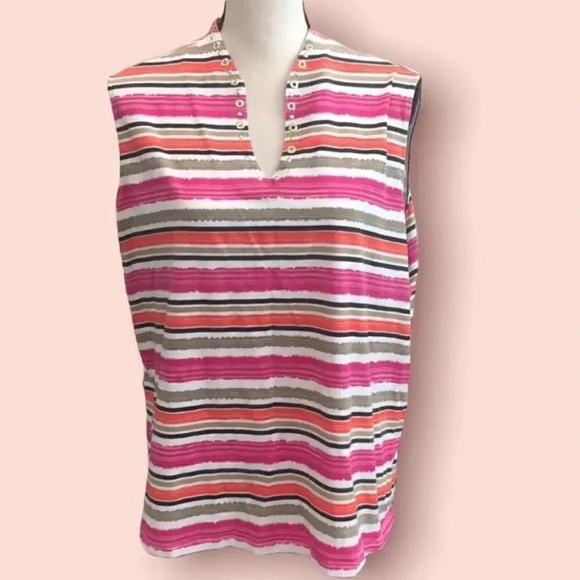 Ruby Rd sleeveless top - Picture 1 of 7